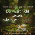 Begleitung Coaching Kinesiologie